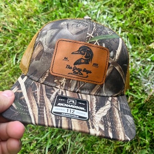 Bass Leather Patch Hat The Gray Boys Richardson 122PFP