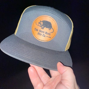 Leather Patch Hat Richardson The Gray Boys Hat Co