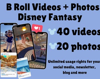 DCL Fantasy Cruise Ship B Roll Videos and photos for TikTok Instagram YouTube Travel Agent Content Creator Media