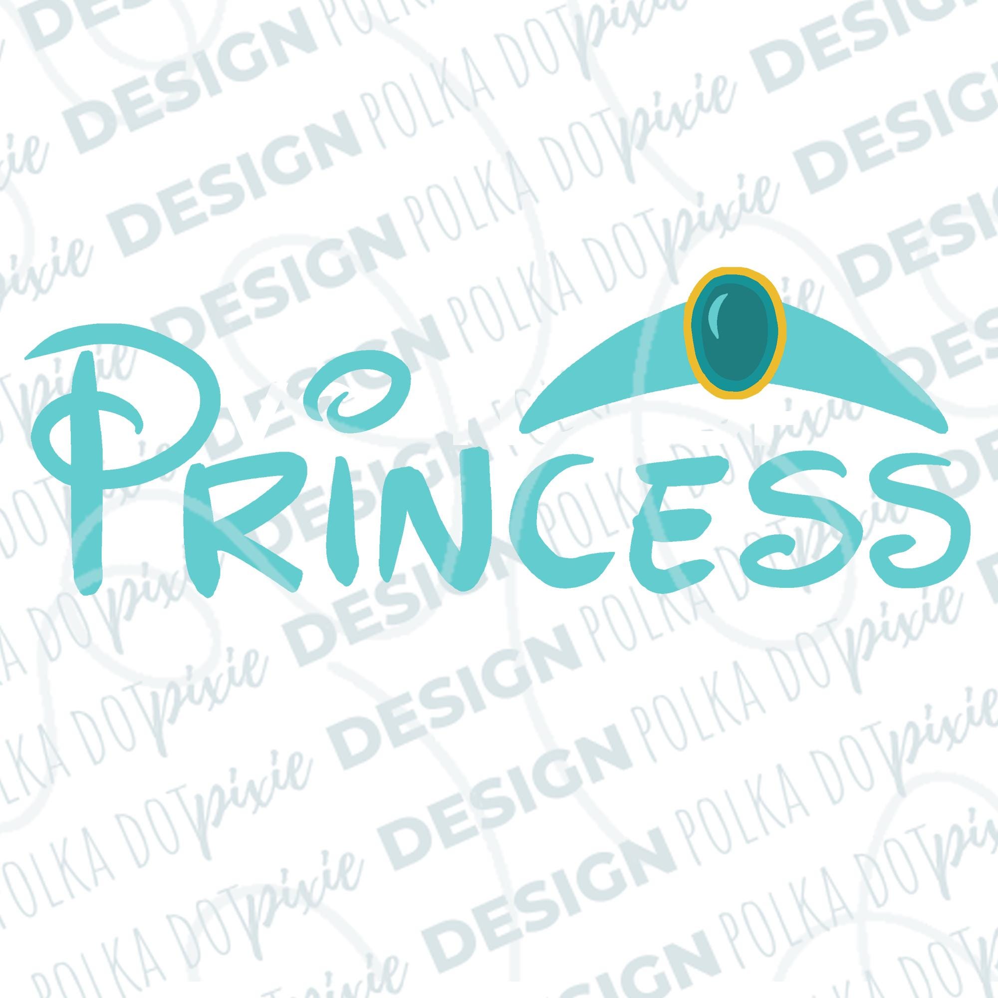 Prinzessin Jasmin SVG PNG digitale Datei Disney Prinzessinnengruppe Disney passende Schnittdateien Aladdin