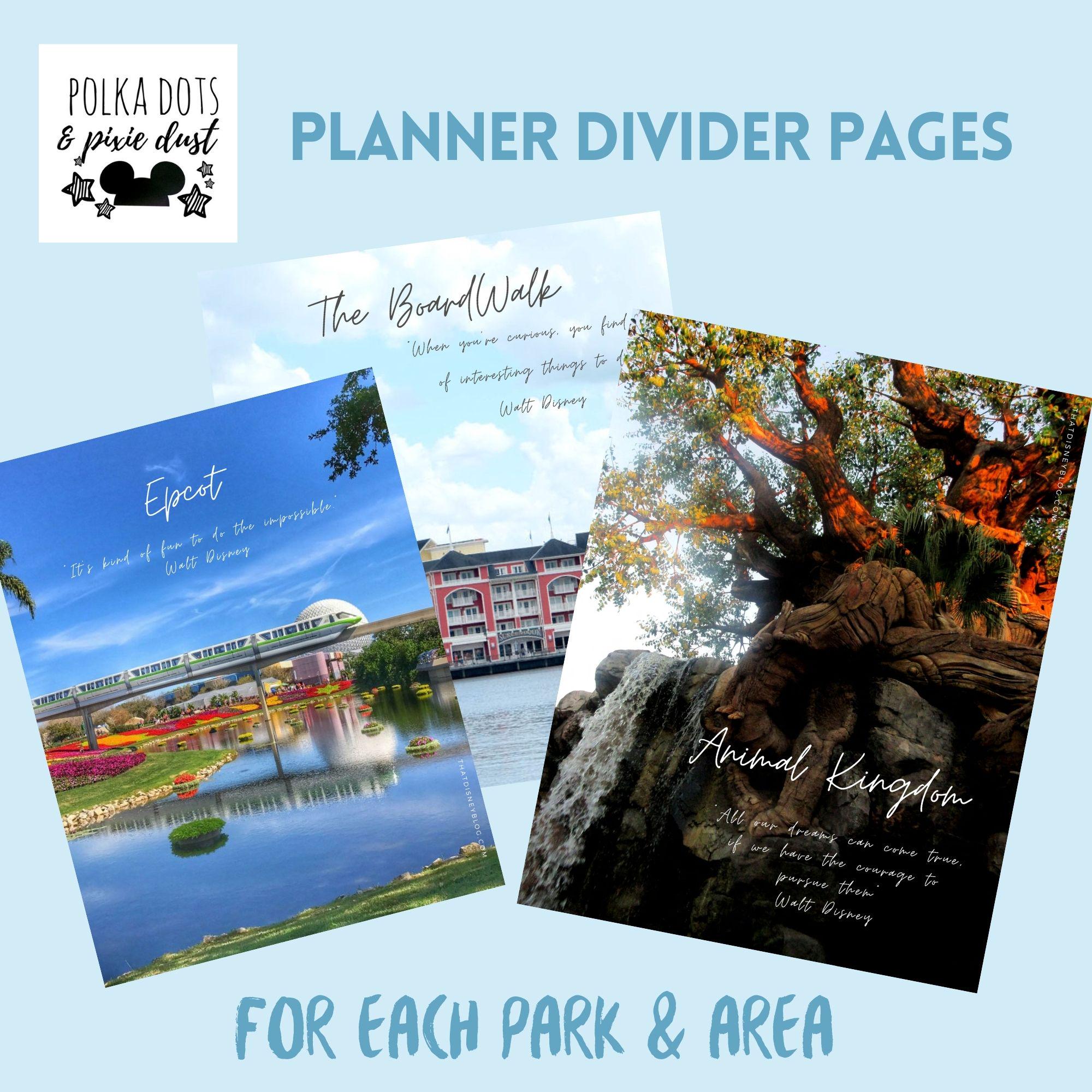 WDW Orlando Theme Park Checklists and Disney Planning Guide E-book WDW ...