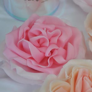 Fantasy Rose Candle I Beeswax Candles I Aesthetic Candles I Unscented candle I Gift candle l Home Decor l Rose candle