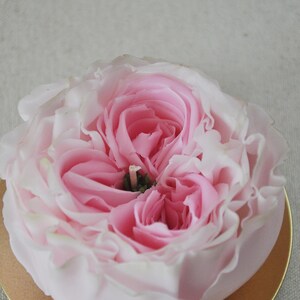 Elegant Beeswax Rose Candle - Perfect  Mother&#39;s Day gift!