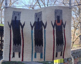 Navajo Yei Yeibichai Wall Hanging