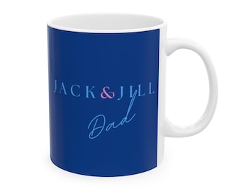 Jack and Jill of America Dad Mug, Father's Day Gift, Christmas Higt, Kwanzaa
