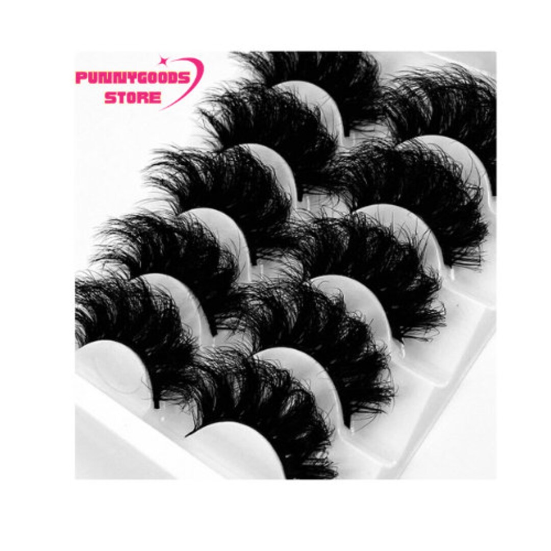 5 Pairs 8D Fluffy False Eyelashes for Dramatic False Eyelashes Fluffy ...