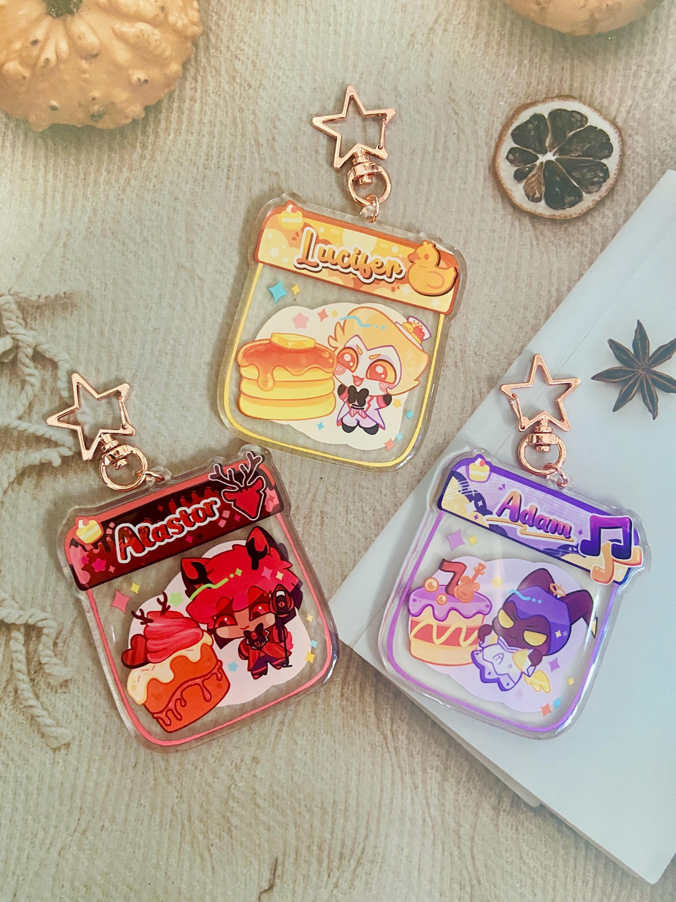 Hazbin hotel acrylic keychain - Etsy 日本