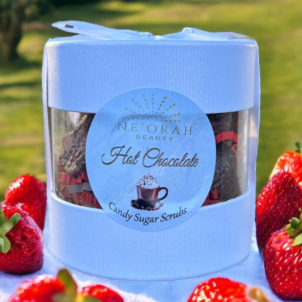 Indulge Your Skin! Hot Chocolate Candy Sugar Scrubs (10 pack)