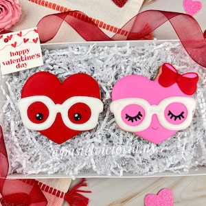 Valentine’s day Sugar cookies, heart cookies , love cookies, decorated valentines, valentines heart cookies, valentines gift