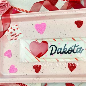 Valentine’s day Sugar cookies, personalized cookies , love cookies, decorated valentines, valentines heart cookies, valentines gift