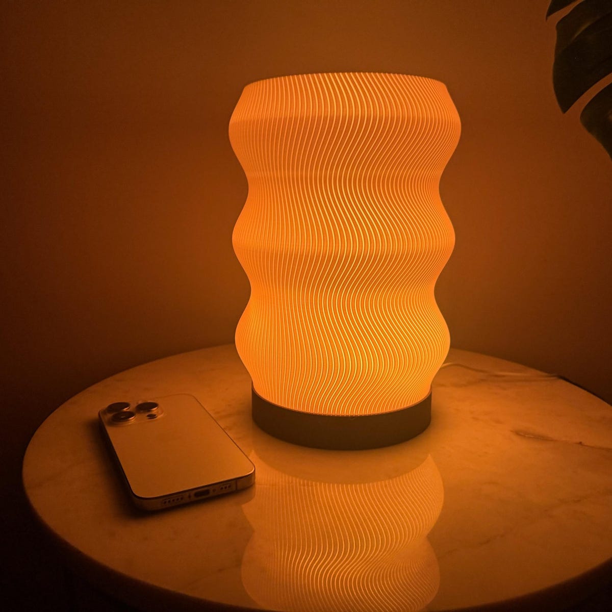 Cozy Table Lamp - Bedside Light - the Wave Lamp by Delta Loom - Mood Lighting - Eco-friendly Gift - Trending Light - Desk Lamp - Night Light - Etsy