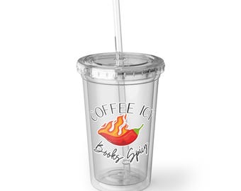 Bookish Acrylic Travel Cup | Booktok | Book | Smut | Romance | Reader
