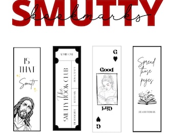 Smutty Bookmarks: Spicy Book Club Designs (Digital Download)