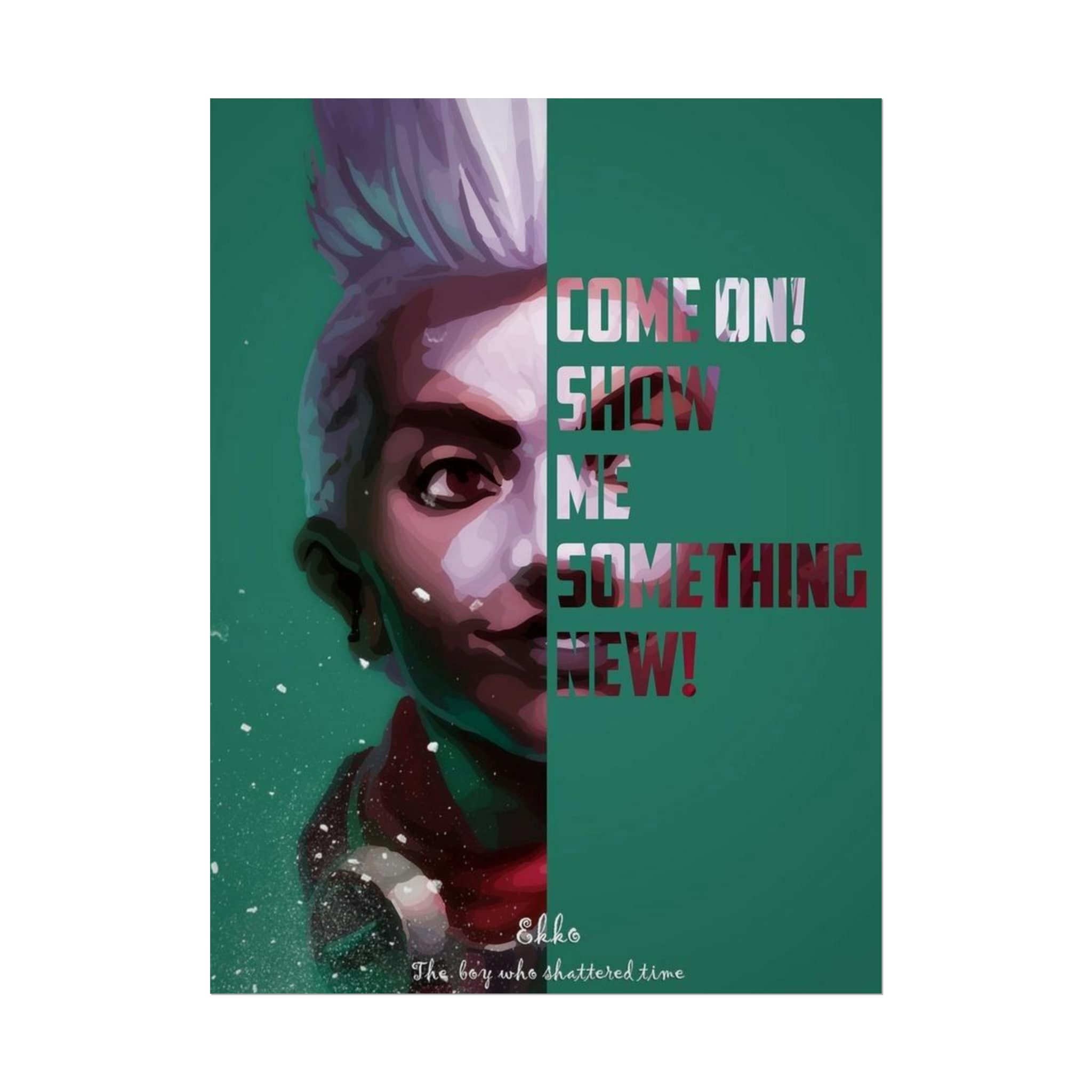 Rolled Posters Custom Ekko, League of Legends, Ekko - Etsy