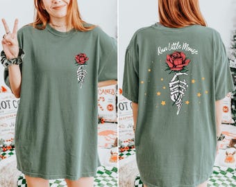 Comfort Colors Run Little Mouse T-Shirt: Book Lover Gift