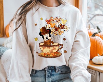 Minnie Mouse Thanksgiving Sweatshirt, Hello Fall Tee