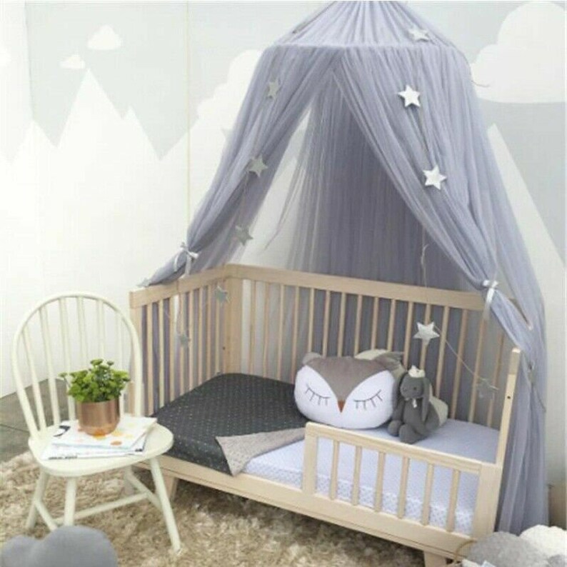 Kids Bed Canopy, Nursery Crib Canopy, Kids Canopy, Crib Netting, Canopy