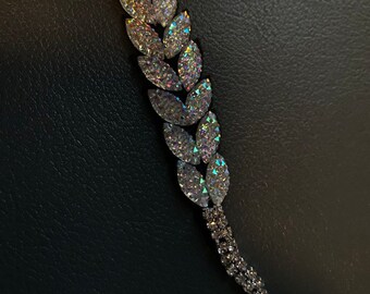 Spikelet brooch shiny/Брошка колосок сяюча