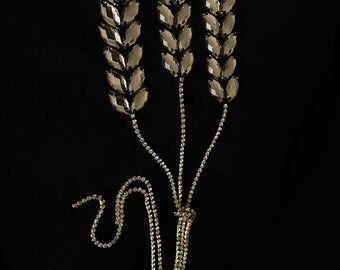 Triple spikelet brooch/Потрійна Брошка колосок