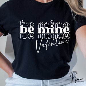 Be Mine Svg, Valentines Day Cut File, Vday Svg For Shirt, Valentines Sublimation, Groovy Valentines, Boho Svg, Digital Download