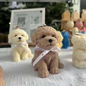 Puppy Candle