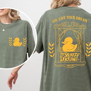 Disney Snuggly Duckling Go Live Your Dream Shirt, Disney Tangled T-shirt, Rapunzel Princess Shirt, Disneyland Family Trip