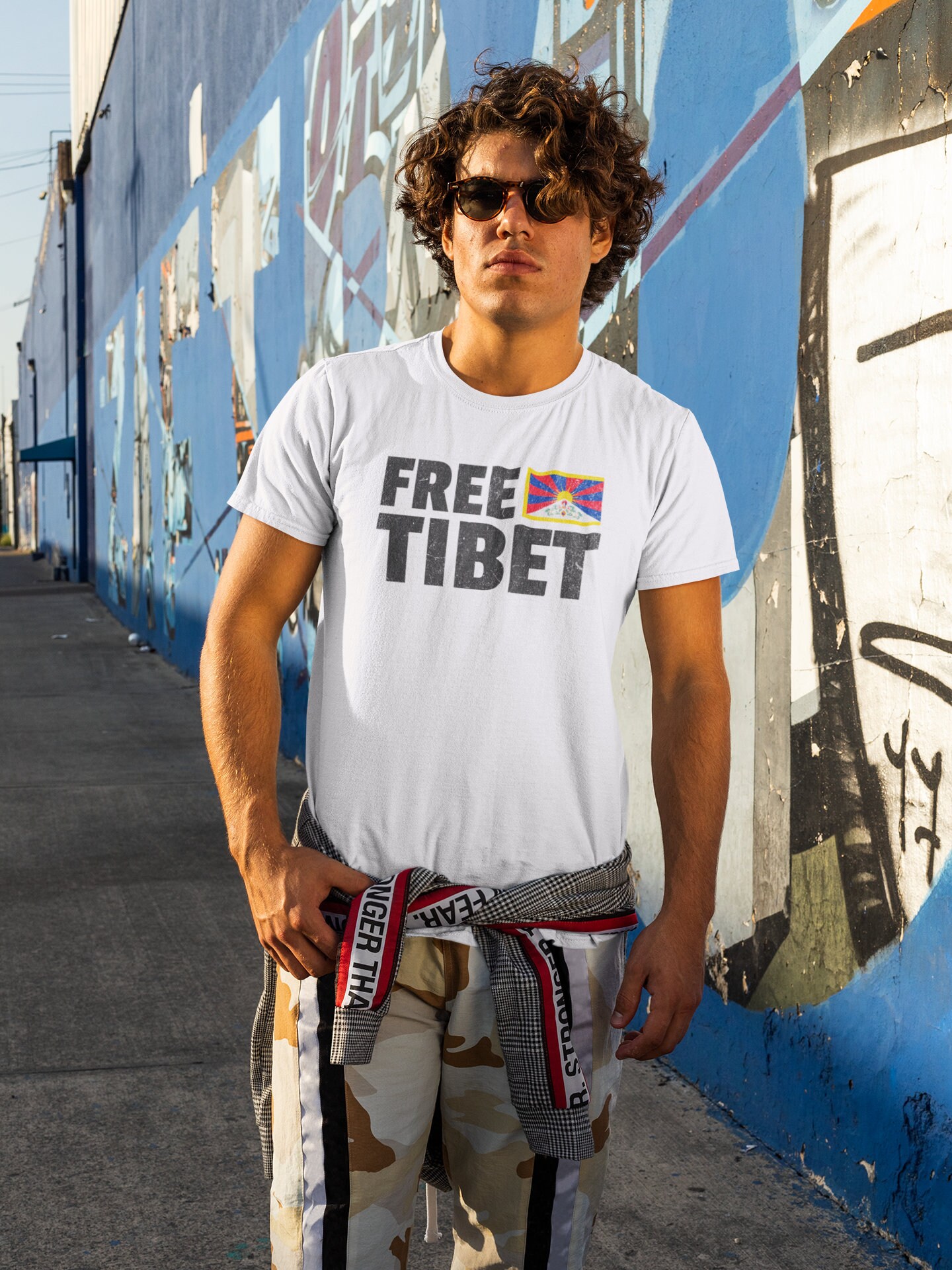 無料のチベットTシャツ、チベット国旗Tシャツ、チベット支援 - Etsy 日本