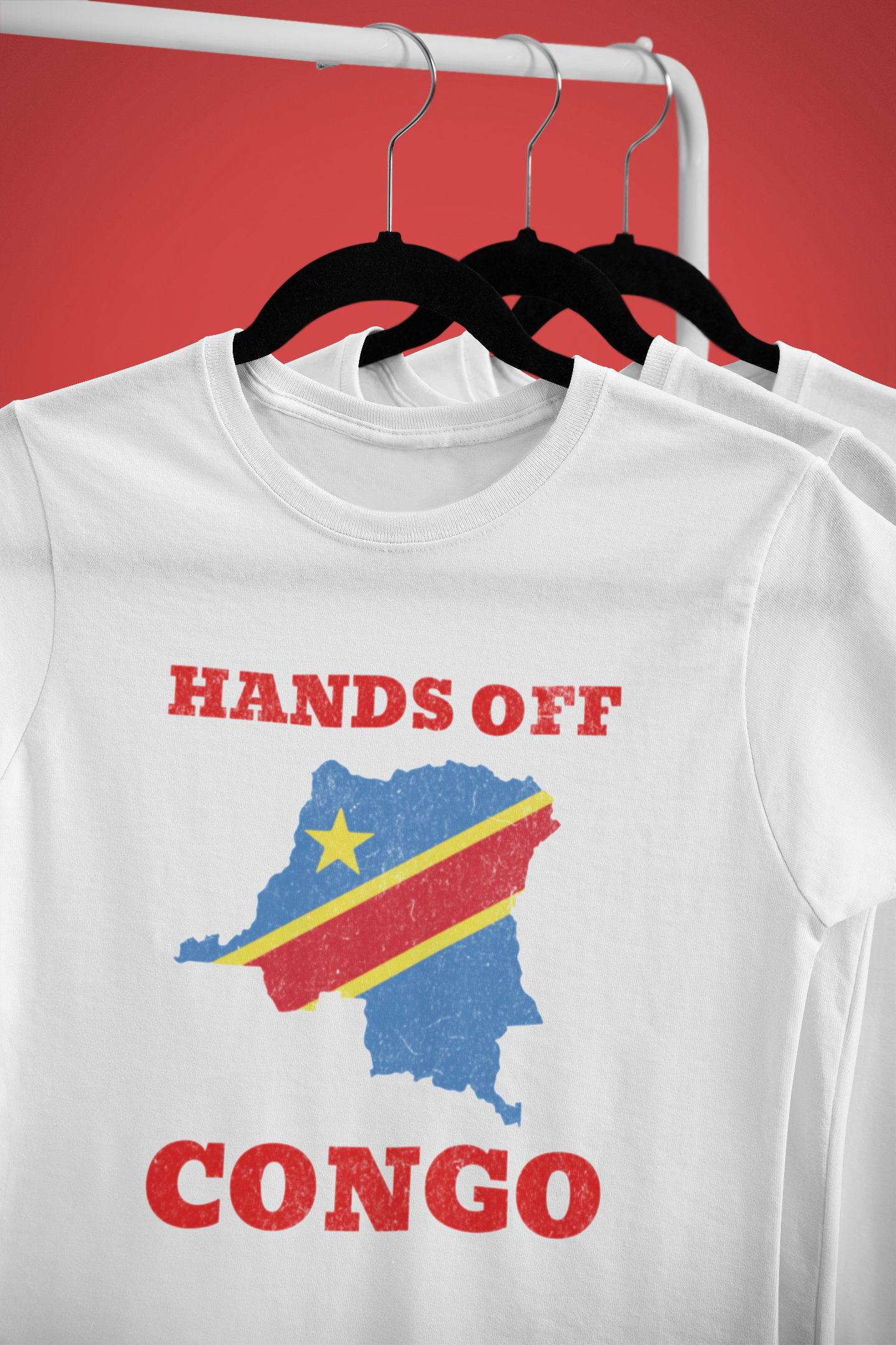 I Love Drc Rdc Congo Avec Carte Du Drapeau Du Congo T-shirt à manches longues I Love Drc Rdc Congo Avec Carte Du Drapeau Du Congo T-shirt à manches longues