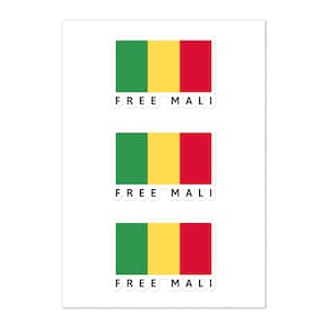 Paquete de pegatinas de Mali gratis, pegatinas de Mali