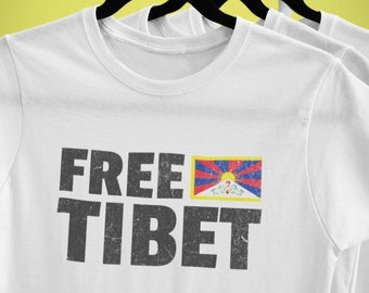 無料のチベットTシャツ、チベット国旗Tシャツ、チベット支援 - Etsy 日本