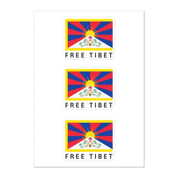 Free Tibet Sticker Pack