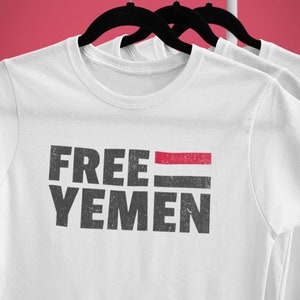 Free Yemen T-Shirt: Activist Support Tee