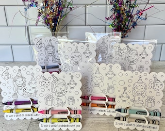 Under the Sea Party Favor, Mermaid Coloring Sheets, Birthday Party Favor for Mermaid Lover, Splish Splash Underwater Birthday Party for Kids