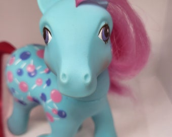 1980s vintage My little pony G1 Sweet tooth/lollipop new synthetic tail.