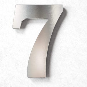 Copper House Number, Copper House Numbers, Apartment Numbers, 12 inch Numbers, Large Metal Numbers, Large Address Number, Aluminum Numbers