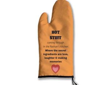 Personalisierter Foto Ofenhandschuh: Individuelles Geschenk für Mama