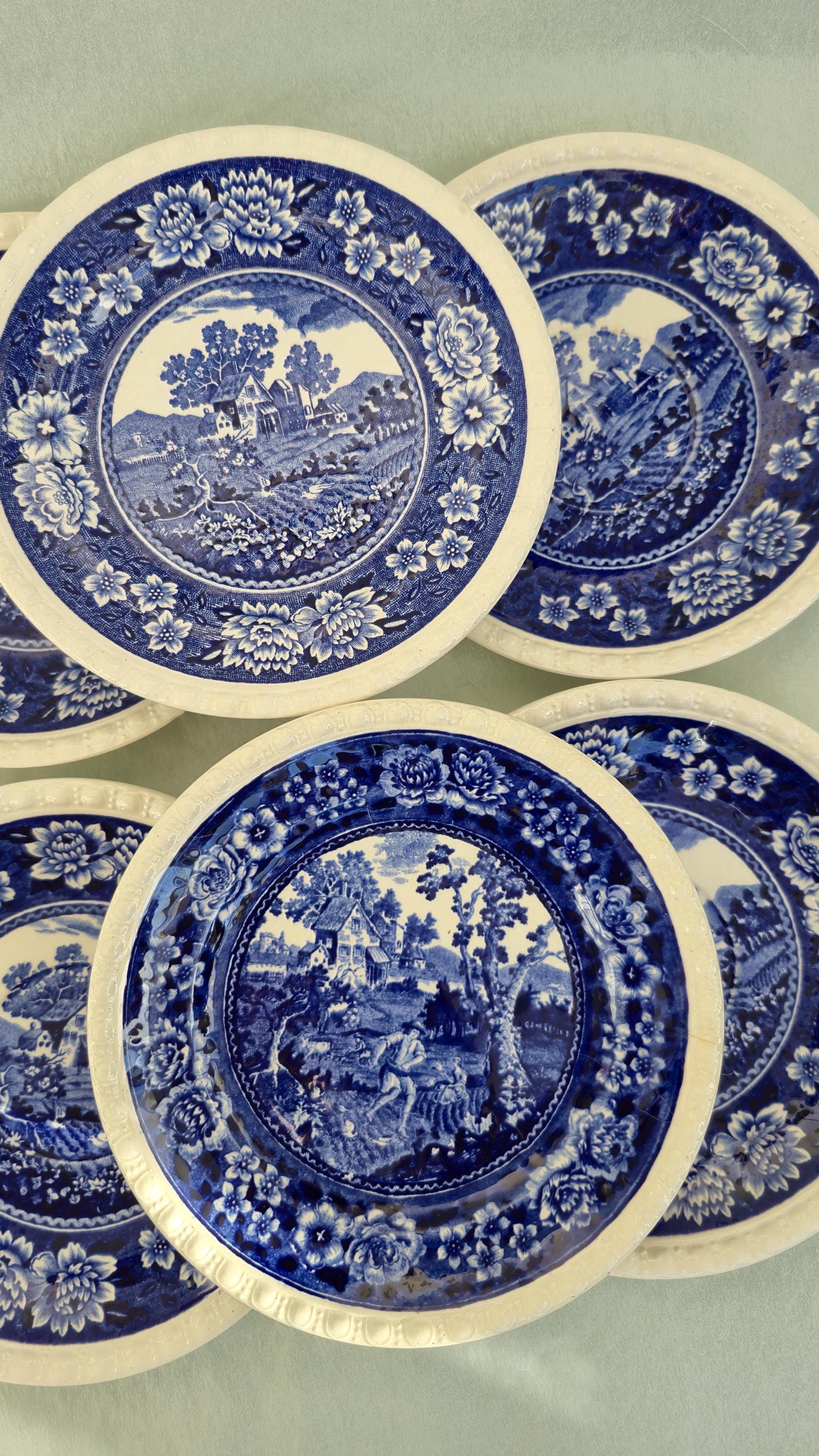 Villeroy Boch Rusticana Blue - Etsy Villeroy Boch Rusticana Blue - Etsy