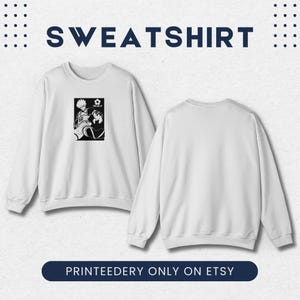 Blue Lock Sweatshirt, Yoichi Isagi Sweatshirt, Anime Sweatshirt, Minimalist Sweatshirt, Manga Sweatshirt, Streetwear Sweatshirt