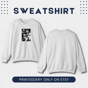 Blue Lock Sweatshirt, Anime Streetwear, Minimalist Anime, Soccer Anime, Manga Sweatshirt, Anime Gift, Isagi Yoichi, Bachira Meguru