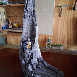 Buddha Handmade Driftwood Candle Holder.