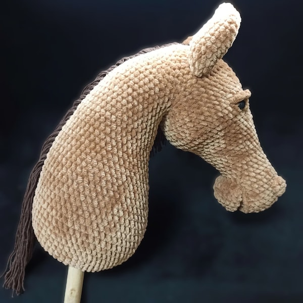 Amigurumi hobby horse pattern, Polish version