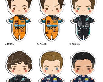 F1 2026 - Vinyl Stickers