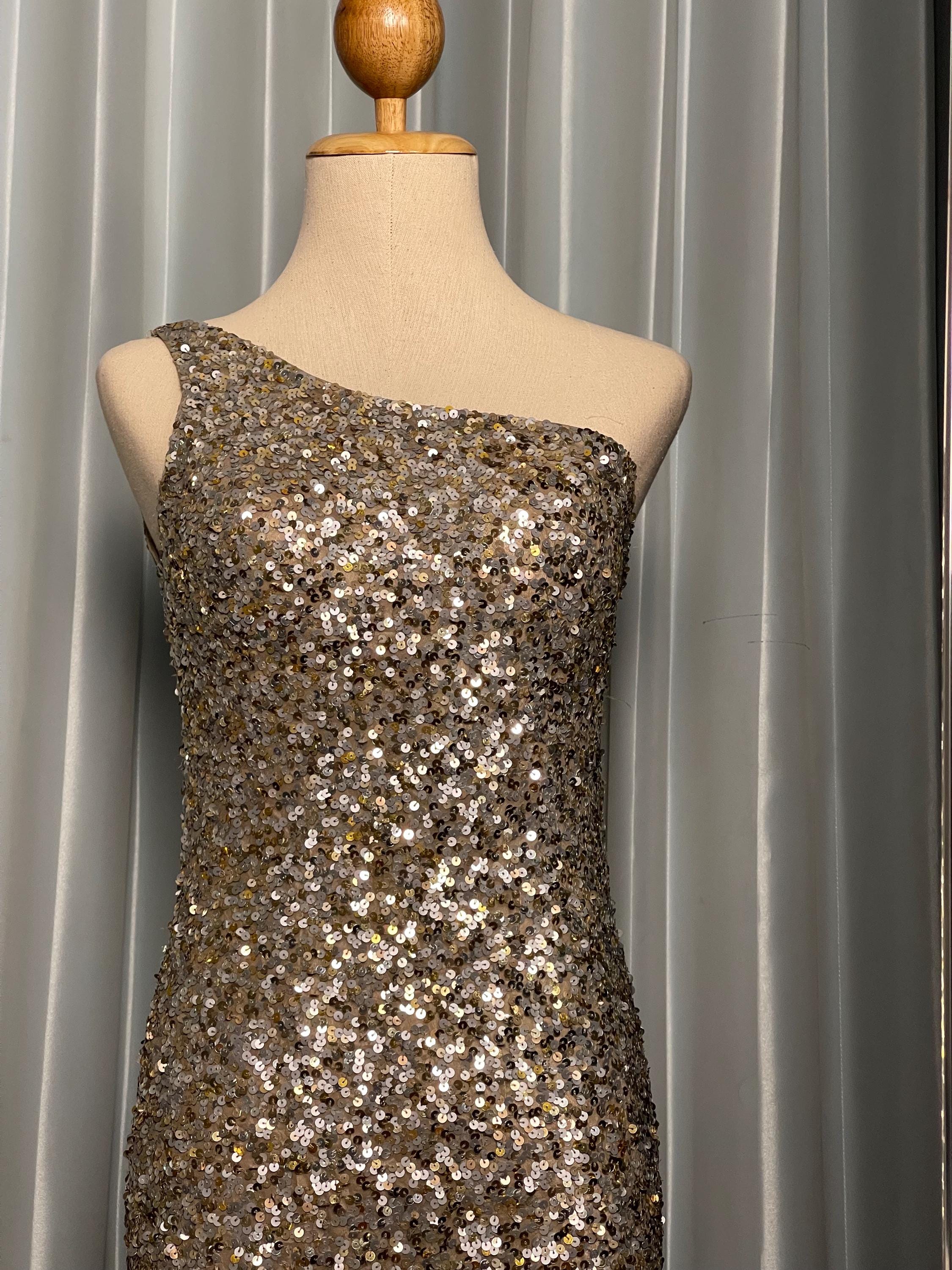 one shoulder gold sequin dress Leely Women Sparkly Long Prom Mermaid Ruched Holiday Party Dress Gold Sequin Buy Amarra Dress Style 94025