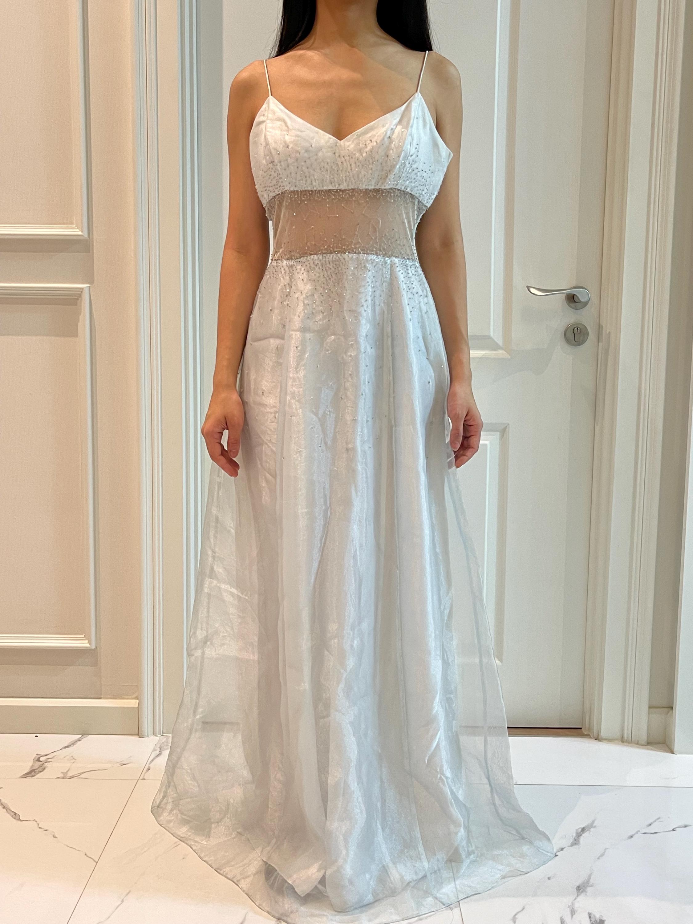 long white graduation dress High Low Prom Dresses,Simple Dress,PD00398 28 inches or 68 Babydoll + Shift Dresses Color:Yellow Sand __PERMISSION:Authorized Uniform Shopper