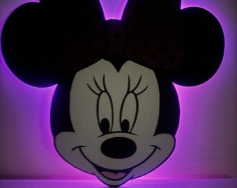Luz nocturna de pared LED Minnie