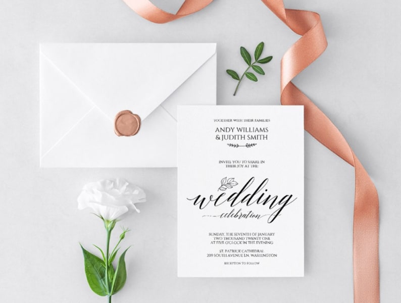 100 Wedding Invitations - Etsy