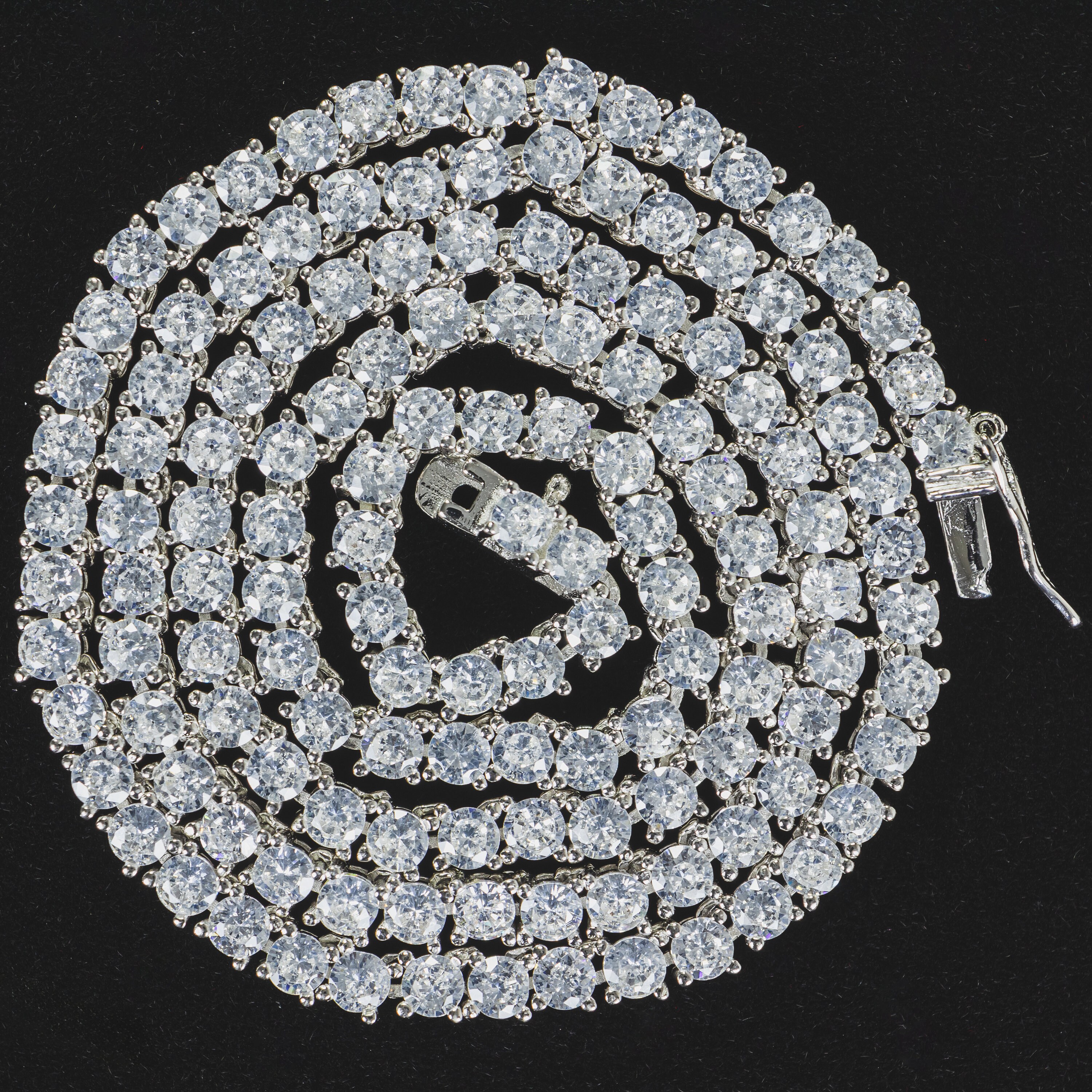 [Glitter] Luxury Tennis Chain シルバー Luxury Tennis Chain Set 【SILVER】 | Glitter - アクセサリー