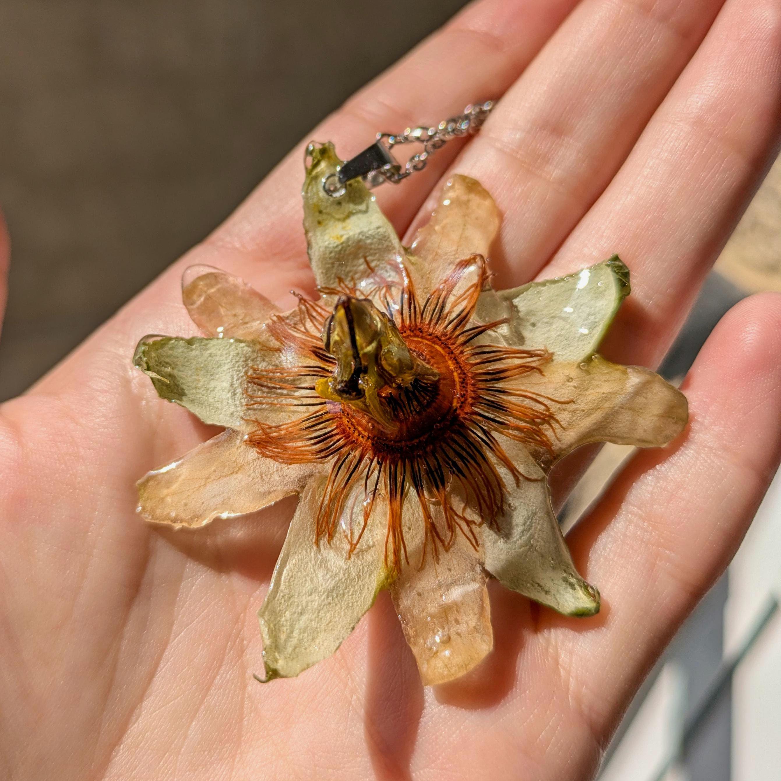 Passion flower jewelry deals