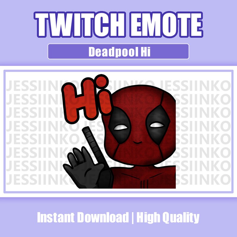 Deadpool Rivals Emote Deadpool Emote Pack - Etsy