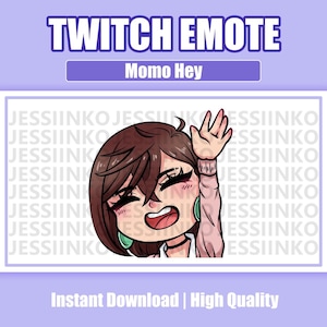 DanDaDan Momo Hey Emote